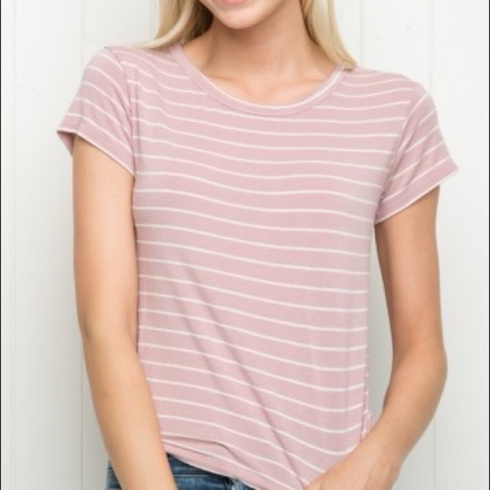 pink brandy tee